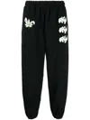 Natasha Zinko High-print Track Pants In Black