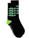 Natasha Zinko High Three-pack Cotton Socks In Black