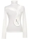 Natasha Zinko Jersey Long-sleeve T-shirt In White