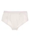 Natasha Zinko Logo-patch Briefs In White