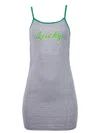 Natasha Zinko Lucky Shirred Top In Multi