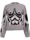 Natasha Zinko Muscle Jumper In Grey