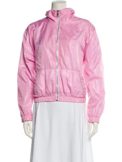 Pre-owned Natasha Zinko Nylon Jacket In Pink