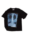 Natasha Zinko One-sleeve X-ray T-shirt In Black