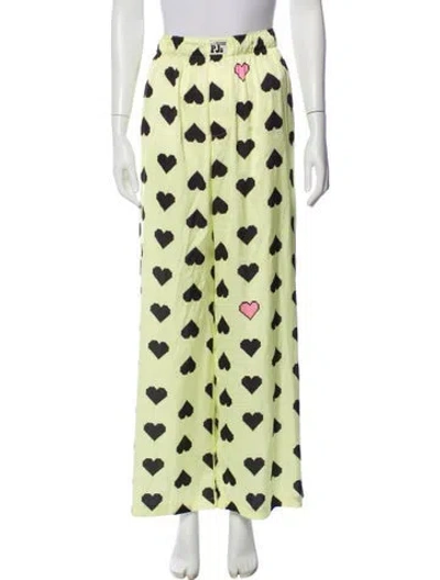 Pre-owned Natasha Zinko Printed Pajamas In Green
