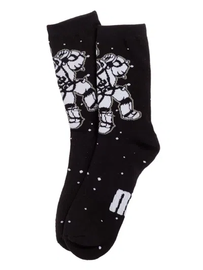 Natasha Zinko Space Socks In Black