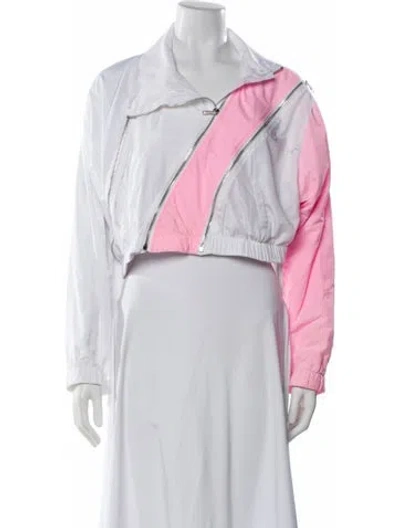 Pre-owned Natasha Zinko Striped Jacket In White