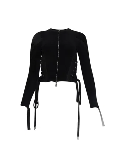 Natasha Zinko Towelled Muscle Top Black