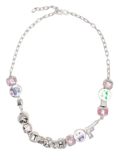 Natasha Zinko Trash Silver-plated Necklace