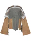 Natasha Zinko Upcycled Jacket In Neutrals