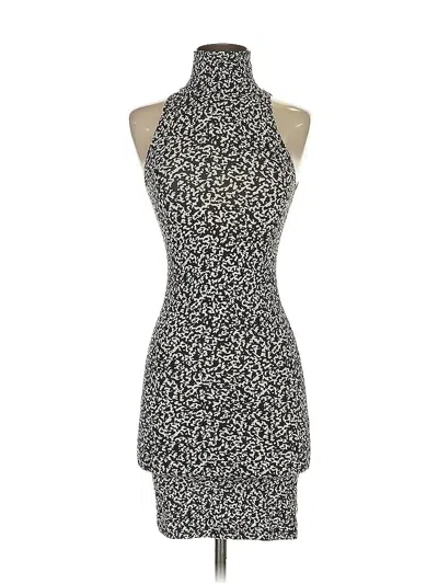 Pre-owned Nathalie Du Pasquier For American Apparel Cocktail Dress In Silver