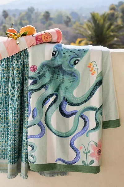 Nathalie Lete By The Sea Beach Towel