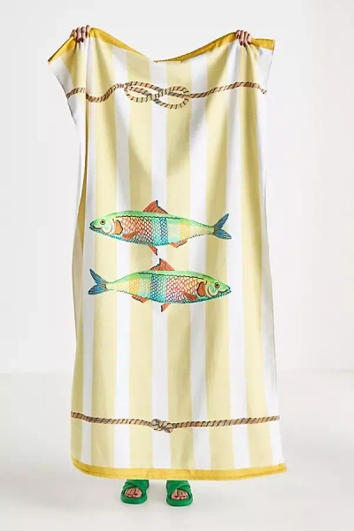 Nathalie Lete By The Sea Beach Towel