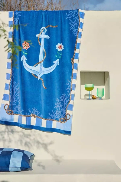 Nathalie Lete By The Sea Beach Towel