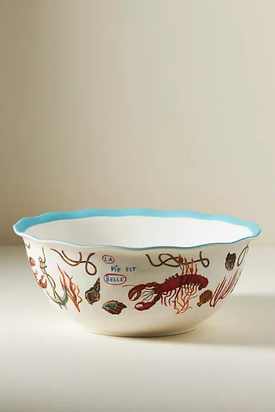 Nathalie Lete Melamine Serving Bowl