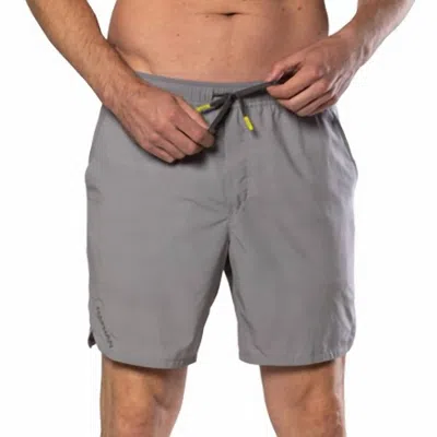 Nathan Sports Essential Shorts 7" 2.0 In Monument Grey In Multi
