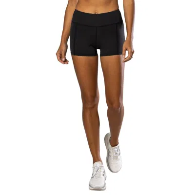 Nathan Sports Interval Bike Shorts - 3" In Black