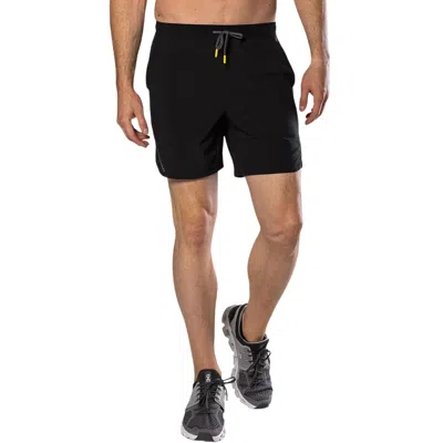 Nathan Sports Men's Essential Shorts 7" 2.0 In Black