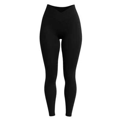 Nathan Sports Women's Crossover Tights In Black