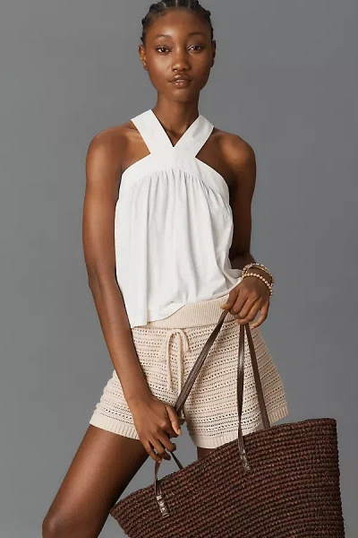Nation Los Angeles Bibi Cotton Halter Top