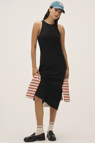 Nation Los Angeles Dani Midi Dress In Black