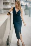 Nation Los Angeles Gracie Sleeveless V-neck Midi Dress
