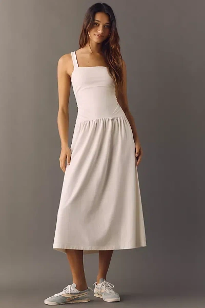 Nation Los Angeles Jennie Midi Dress In Neutral