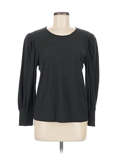 Pre-owned Nation Ltd 3/4 Sleeve T-shirt In Gray