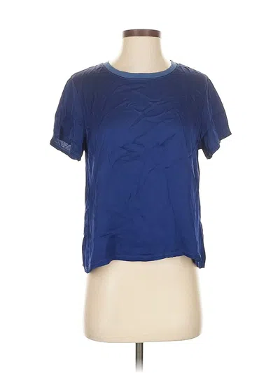 Pre-owned Nation Ltd Active T-shirt In Blue