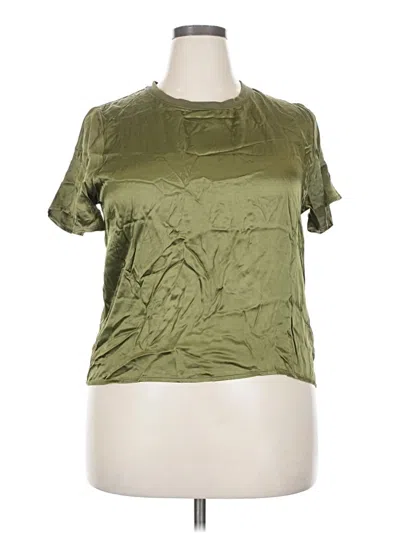 Pre-owned Nation Ltd Active T-shirt In Green