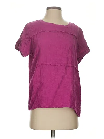 Pre-owned Nation Ltd Active T-shirt In Purple