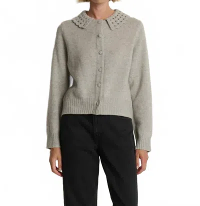 Nation Ltd Addie Cardigan In Heather Grey In Gray