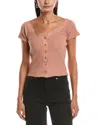Nation Ltd Alessia Rivera Top In Brown