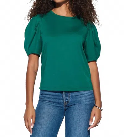 Nation Ltd Alicia Top In Forest Green In Multi