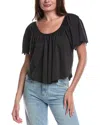 Nation Ltd Anna Sunburst Top In Black