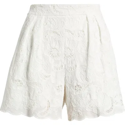 Nation Ltd Archer Appliqué Cotton Shorts