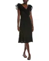 Nation Ltd Aria Ruffle Midi Dress