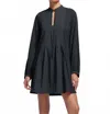 Nation Ltd Ariana Mini Dress In Jet Black In Black