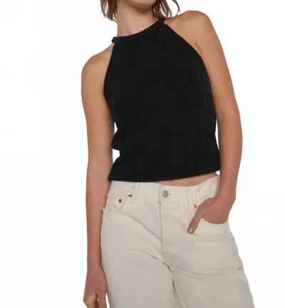 Nation Ltd Auburn Sweater Top In Black