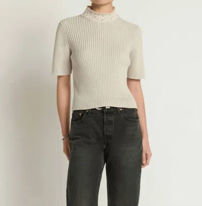 Nation Ltd Aurora Pullover Sweater In Heather Oatmeal In Neutral