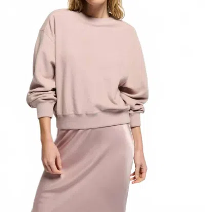 Nation Ltd Autumn Sweatshirt Top In Whisper In White