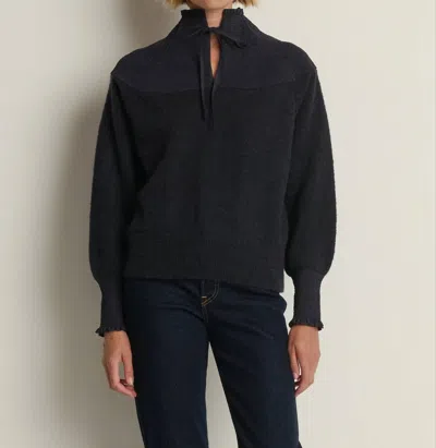 Nation Ltd Babette Long Sleeve Sweater In Night Sky In Blue