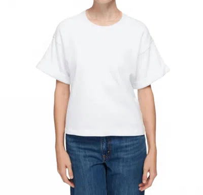 Nation Ltd Bane Sweatshirt Tee In White
