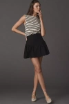 Nation Ltd Bettina Stripe Pima Cotton Tank In Black