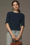 NATION LTD BEVERLY SMOCKED TOP