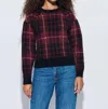 Nation Ltd Brice Sweater In Party Plaid In Multi