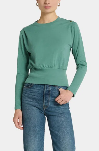 Nation Ltd Brixton Top In Sagebrush In Green