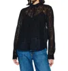 Nation Ltd Burke Top In Jet Black In Black