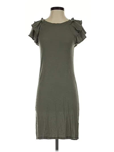 Pre-owned Nation Ltd. By Jen Menchaca Casual Dress In Green