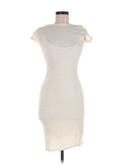 Pre-owned Nation Ltd. By Jen Menchaca Cocktail Dress In Ivory